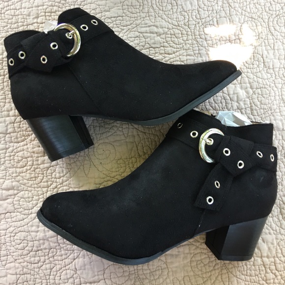 Brand New Chase + Chloe Anita side buckle booties - Picture 2 of 8